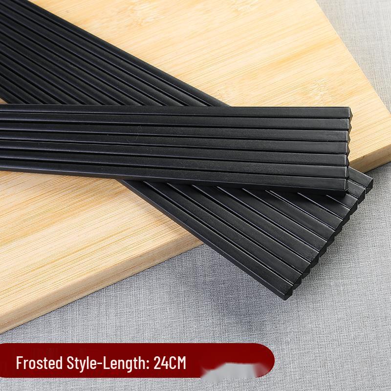 Commercial Black Alloy Chopsticks