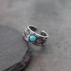1Pcs Retro ring, punk style, adjustable ring, men's and women's finger jewelry accessory