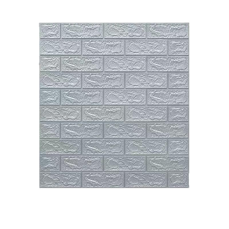 3D Soundproof XPE Foam Wall Sticker: Waterproof, Anti-collision, Soft Self-adhesive for Children's Rooms & Kindergartens