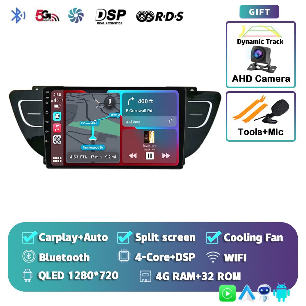 Android 14 Carplay Auto Car Radio For Geely Atlas NL-3 2016-2020 Multimedia Video Player Navigation GPS Audio 5G WIFI Stereo DSP