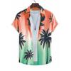 3D Koeienprint Heren Korte Mouw Zomer Zomer Heren Casual Shirt Buiten Straatmode Heren Korte Mouw