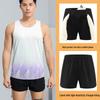 Unisex Quick-Dry Track & Field Running Vest Set for Marathon, PE Tests, Competitions & Training