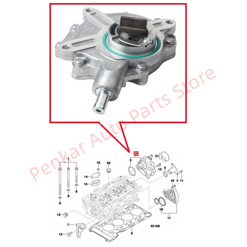 11667635656 Vacuum pump For BMW E81 E87 E88 E46 E90 E91 E92 316 318 320 E60 520 X1 E84 N46 11668482284 11667542498 11667534236