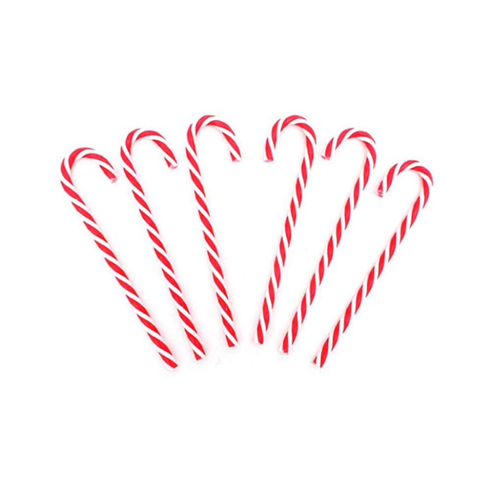 Red Hanging Pendant New Year Gifts Toy Candy Cane Christmas Supplies Xmas Tree Ornaments Home Decor