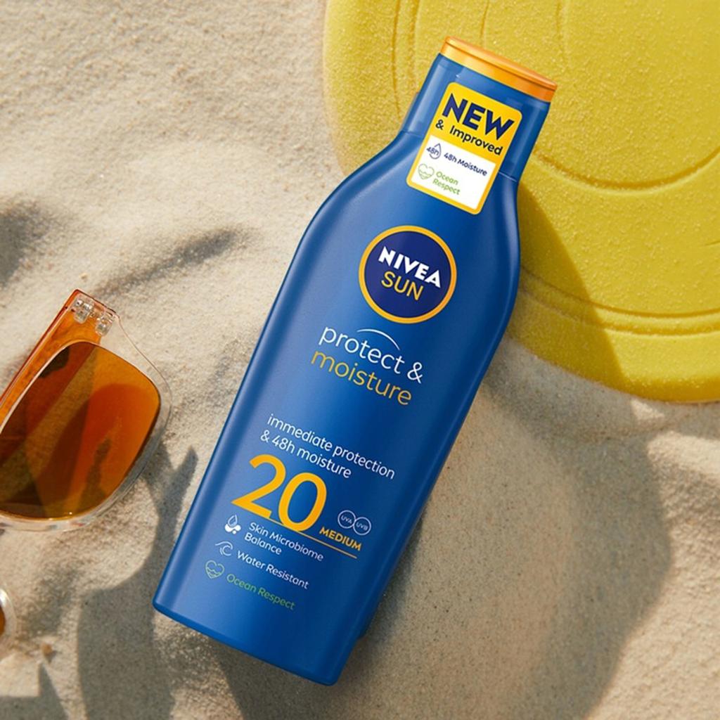 Nivea Protect & Moisture SPF20 Sun Lotion