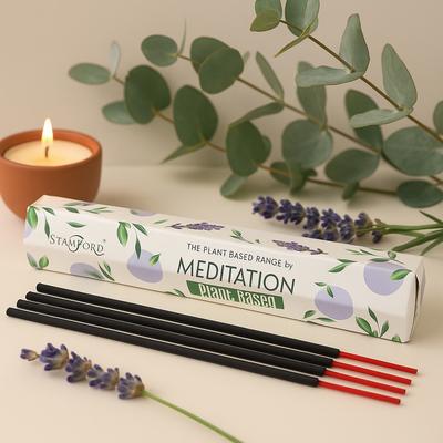 6x Meditation Incense Sticks, Plant Based