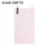 10Pcs Cuttable Screen Protector Film Grid Guide Anti Static Universal Clear Protective Sheet For Phone Gps Navigator Diy Cutting