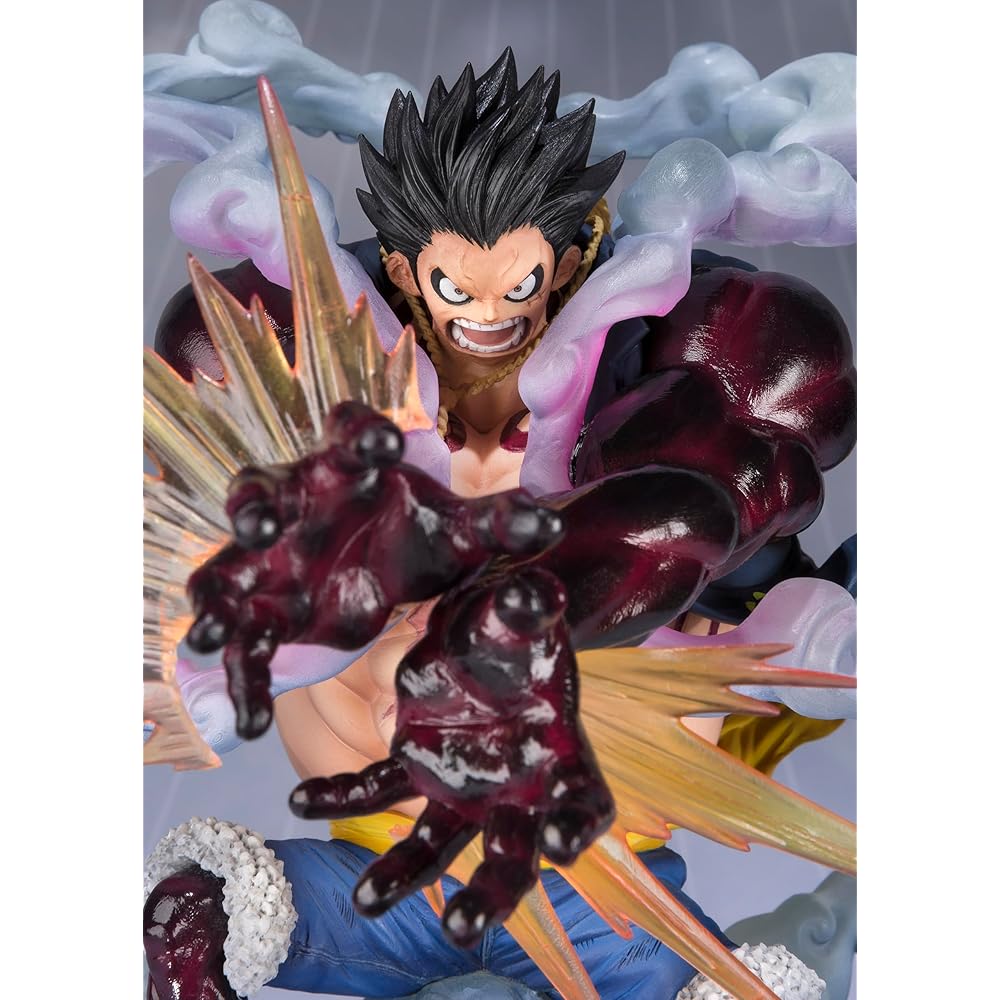 TAMASHII NATIONS Figuarts ZERO One Piece Extra Battle Monkey D. Luffy Gear 4 Lion Bazooka 180mm ABS PVC Painted Figure
