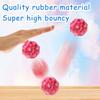 12pcs Diamond Bouncy Balls 2.5CM Rubber Balls Assorted Colors for Carnival Prizes Party Favors Goodie Gift JXB