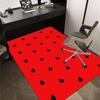 1PC Watermelon Dots Extra Large Non Slip Floor Carpet, Office, Family, Studio   Large Area Rug Indoor Rugs, Bold Statement Piece