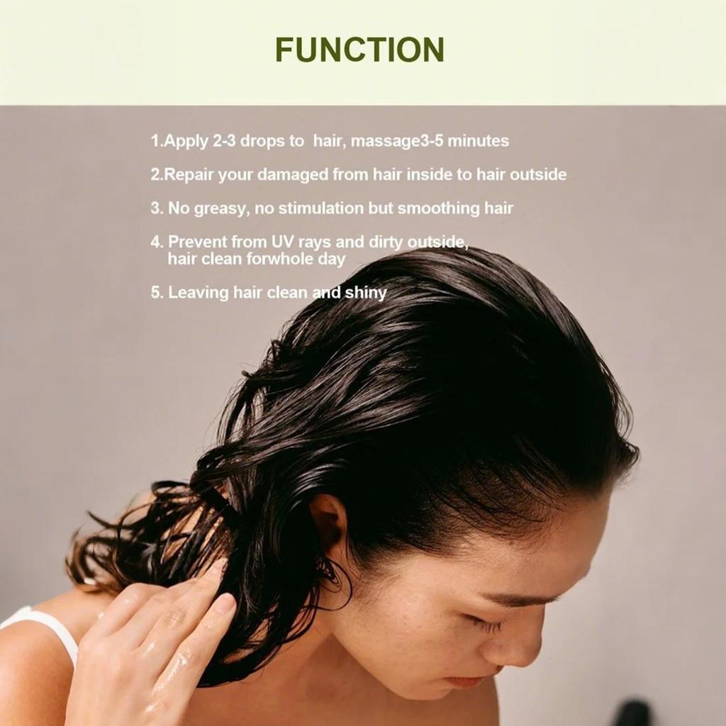 Multi Functional Hair Oil For Preventing Hair Loss, Fixing Hair, Softening Hair Oil, Improving Hair Care Anxiety 50ml