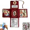 Cross Included Inside Cross-Shaped Fabric Pouch Sewing Pocket Devotional  for Sewing and Quilting
