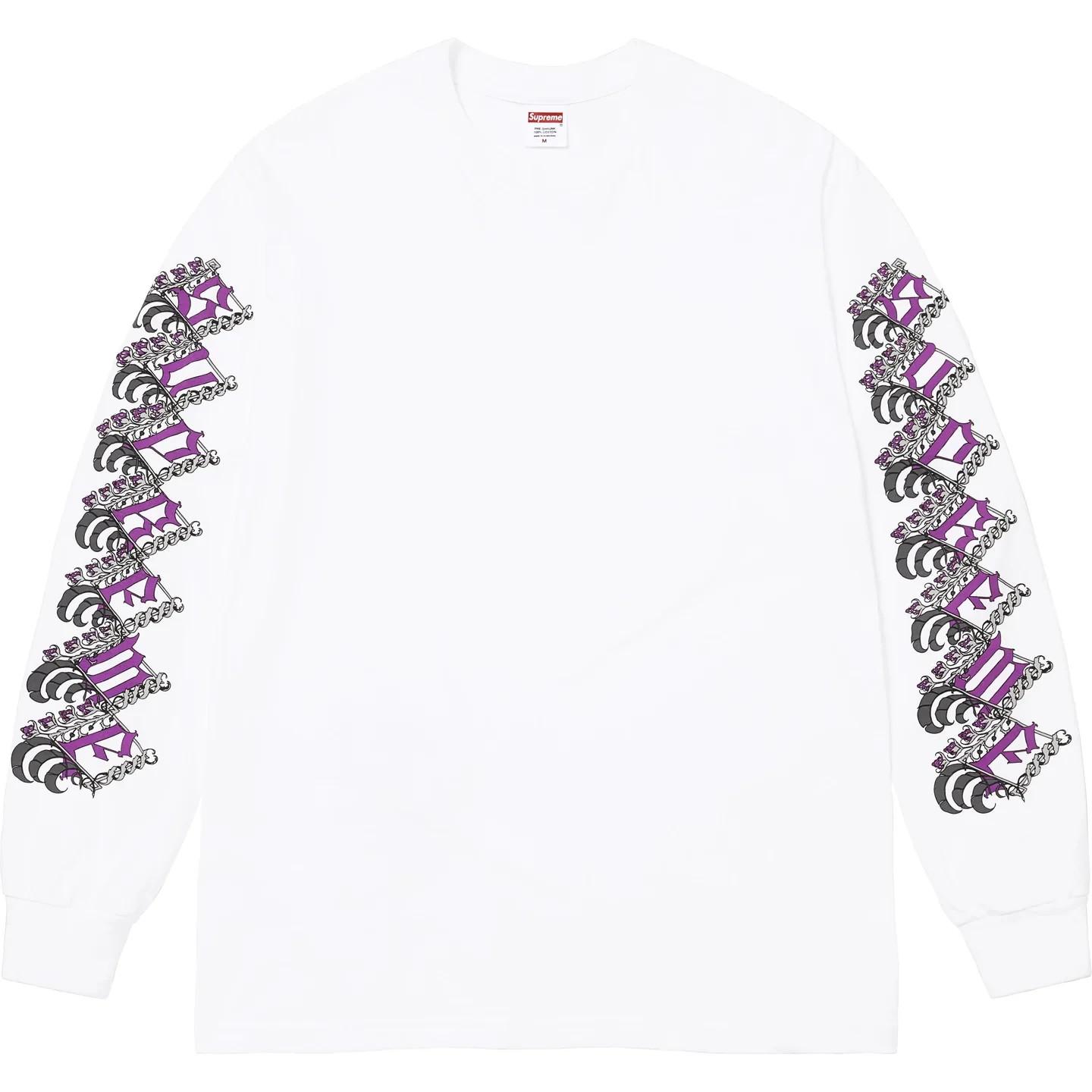 Supreme Strawberries L/S Tee White M