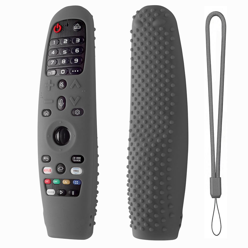 Remote Control Case Soft Silicone Protective Cover Replacement Sleeve For LG Smart TV AN-MR650A600 20GA 19BA
