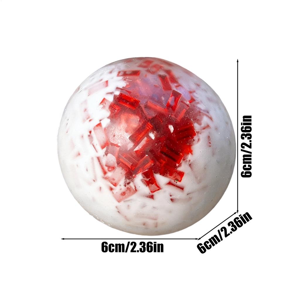 Krakende Stressbal Fidget Speelgoed Luid Knijpbal met ASMR Knisperend Geluid, Sensorische Verlichting voor Kinderen Volwassenen Studenten Reis Huis red