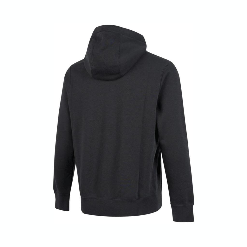 Nike Knitted Hooded Pullover Long Sleeve Sweatshirt Solid Color Cuffed Drawstring Woven Long Pants Casual Sports Suit BV2655-010+FZ0251-010