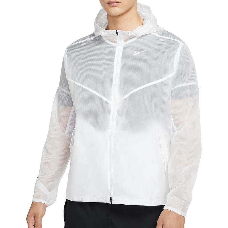 Nike Jackets Men's White Hooded Moderate Other CK6342-100