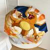 1pc Charizard Fire Automatic Folding Umbrella - Compact 8-Rib Design, Durable Plastic & Iron, Lightweight for Outdoor Daily Use,  a0929175