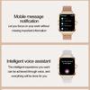 Rose Golden Smart Watch Ultra Thin Luxury Smartwatch Bluetooth Call Custom Dial Health Monitor Fitness Wristwatch for Ladies