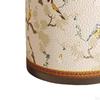 American Style PU Leather Wastebasket for Dorm and Bathroom
