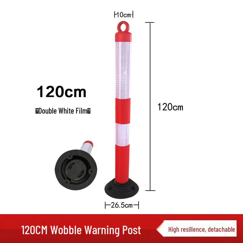 DAXTE Rubber Traffic Warning Post