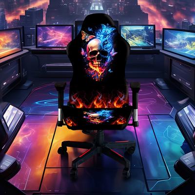 Kantoor Gamestoelhoezen met Hoge Elasticiteit Wasbare Materialen Stoelhoezen voor Gamestoelen Home Office Decoratie