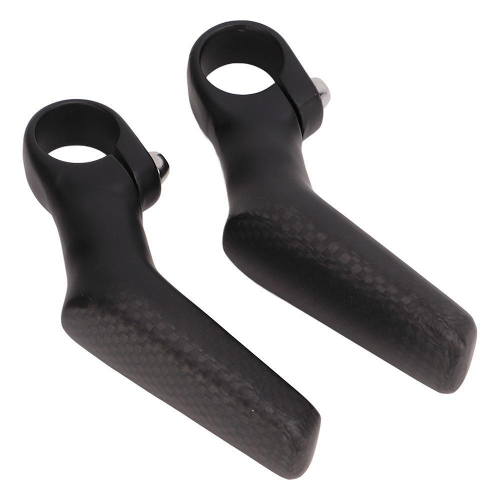 1 Pair L Shape Mountain Bike Bar Ends Ergonomic Bike Bar Ends  Long Distance Cycling