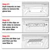 PINMOAP Automotive Air Conditioning Filter 27277-5na1a Suitable For QX50 QX60 ALTIMA NISSAN KICKS ROGUE Automotive Cabin Filter