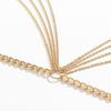 IngeSight.Z New Multi-layer Tassel Hip High Waist Chain For Women Gold Color Metal Chain Waistband Party Dress Belts Accessorie
