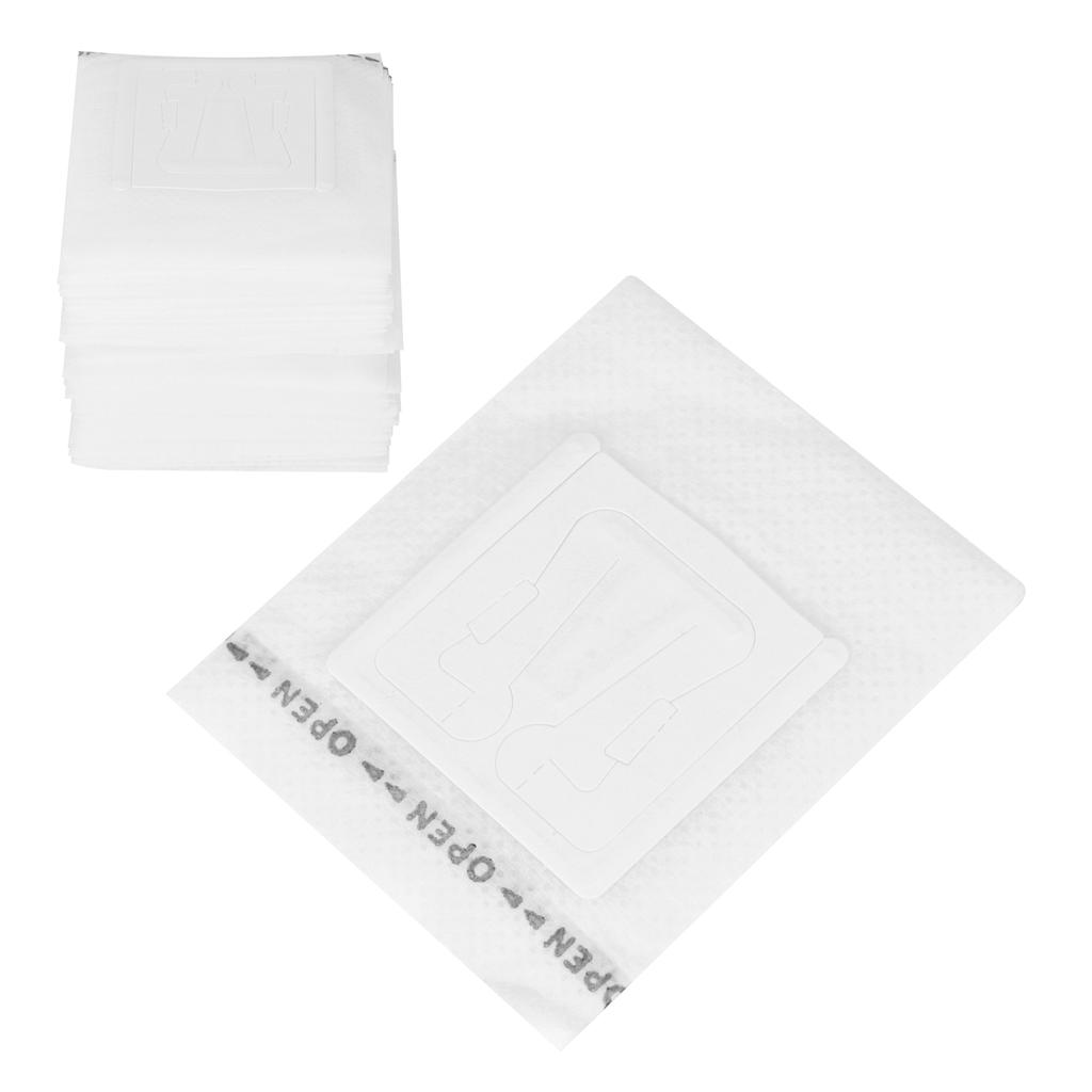 50pcs Disposable Hanging Ear Drip Coffee Filter Bag Portable Coffee Filter Bag White