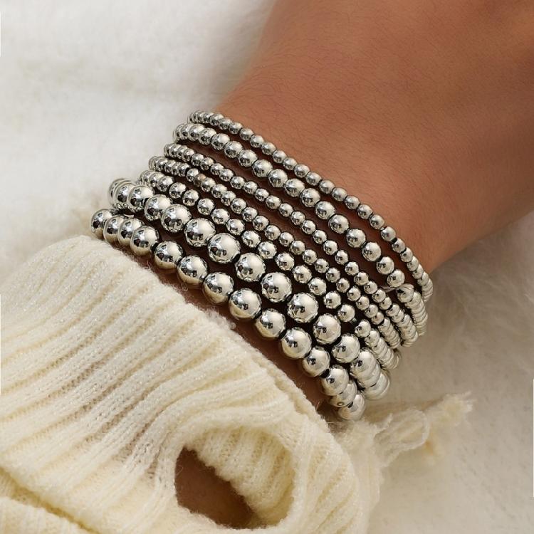 Stylish Beaded Bracelets 7pcs Set Adjustable Designs Jewelry Accessory for Various Wrist Sizes Great for Everyday Wear