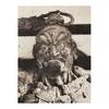 Ukiyo-e Tenugui Cloth Set: Kongo Rikishi (Agyo & Ungyo) Statues