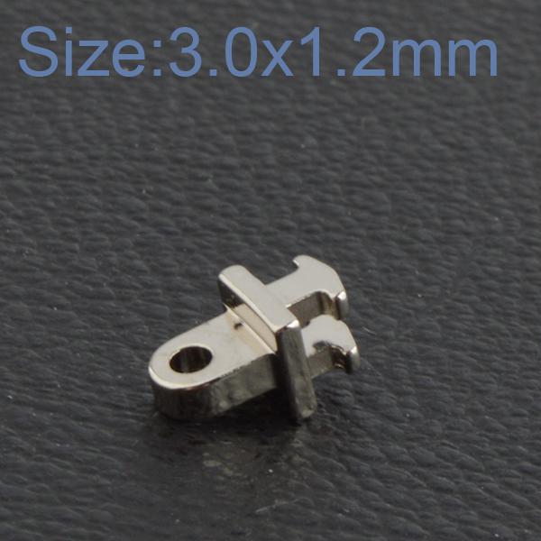 

100pcs 3.5x1.5mm 4x1.5mm 3x1.2mm teeth single hinge for plastic acetate frame,broken front hinge replacement hinge repair part