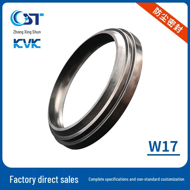 Dustproof Seal W17: Industrial Oil Seals for Cylinder Valve Reciprocating Motion.