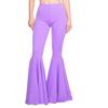 Women's High Waist Slim Fit Mermaid Flared Pants (YH8051)