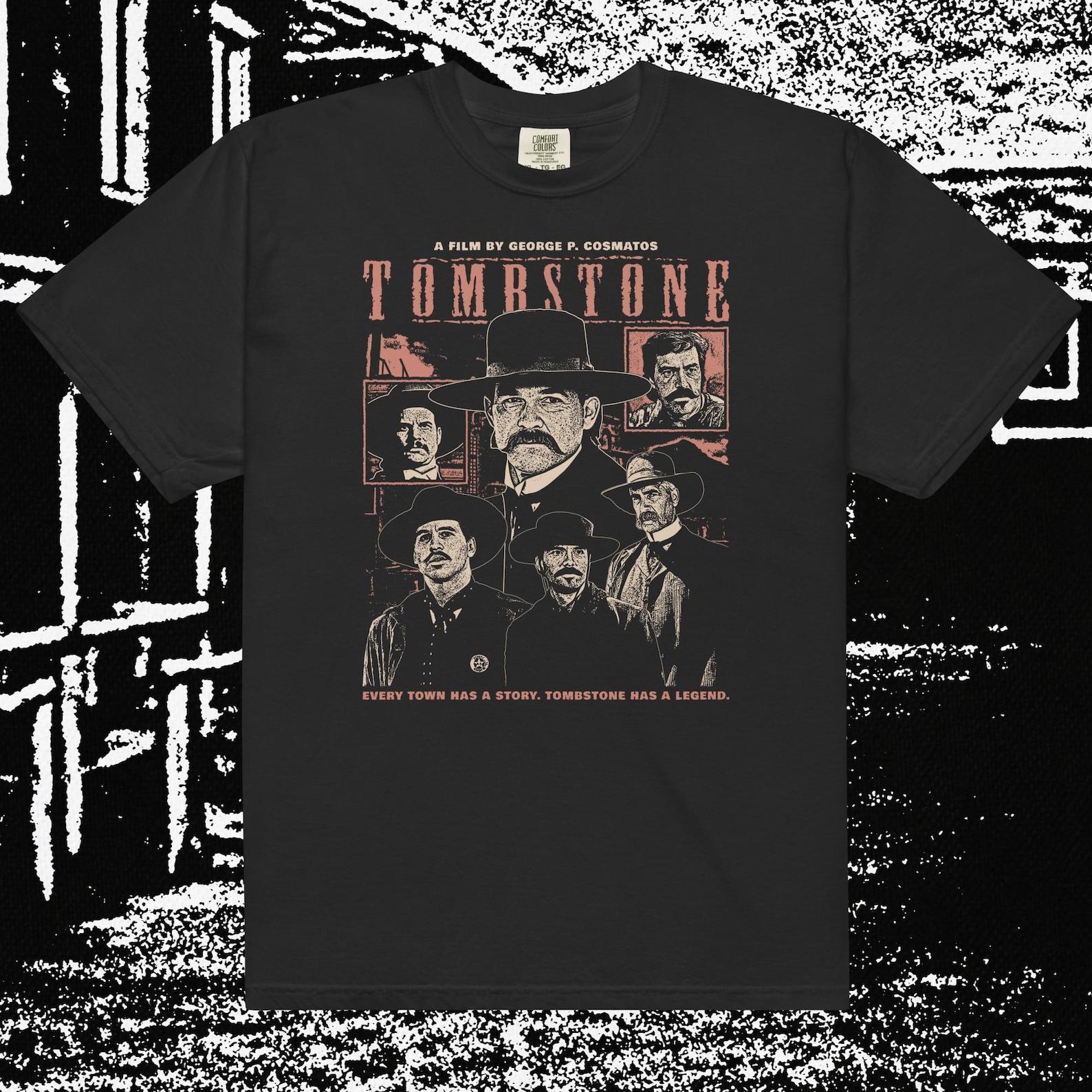 Tombstone: Western Comfort Colors T-Shirt M