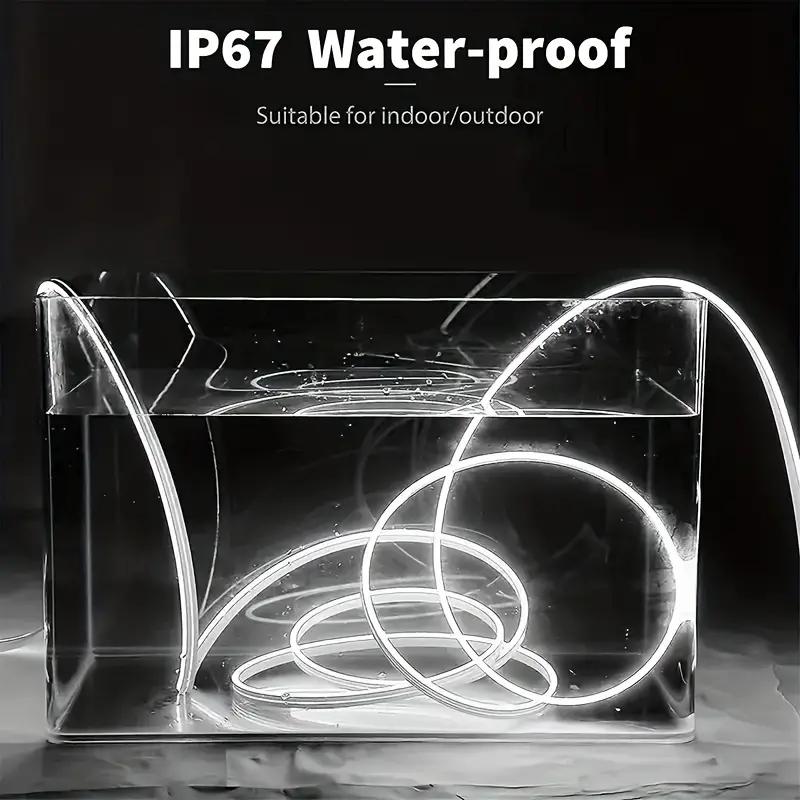 1M Touch Sensor LED Dimmable Strip Lights Waterproof Flexible LED Neon Light 5V USB For Room Decor Bedroom Living Room Kitchen