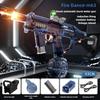 MK3 Simulation Shooting Flames Electric Water Gun Self Absorbent Water Automatic Continuous Water Guns Kids Summer Outdoor Toys