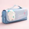 3D Kawaii Cute Pencil Case Girls Decompression Pen Pouch School Supplies Aesthetic Organizer Box Korean Stationery