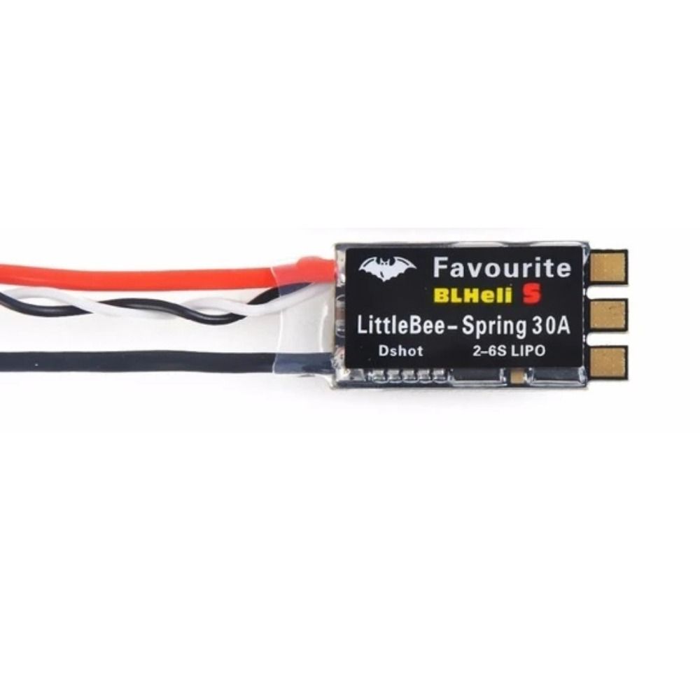 OneShot125 Supports Mulitshot DSHOT Brushless ESC BLHeli-s Little Bee Spring Speed Controller