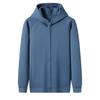 Men's Hooded Zipper Sweatshirt Jacket - Casual Spring/Autumn Trendy Sport Cardigan