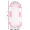 1PC Inflatable Water Hammock - Floating Bed, Swim Ring Tube, Pool Mattress, Beach Lounger Chair for Summertime Beach Outdoor
