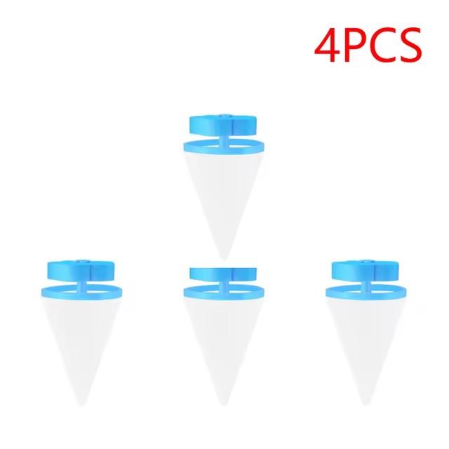 1/2/4PCS Floating Pet Fur Catcher Washing Machine Dog Hair Filter Mesh Bag Household Reusable Lint Hair Removal Catching Mesh Bag