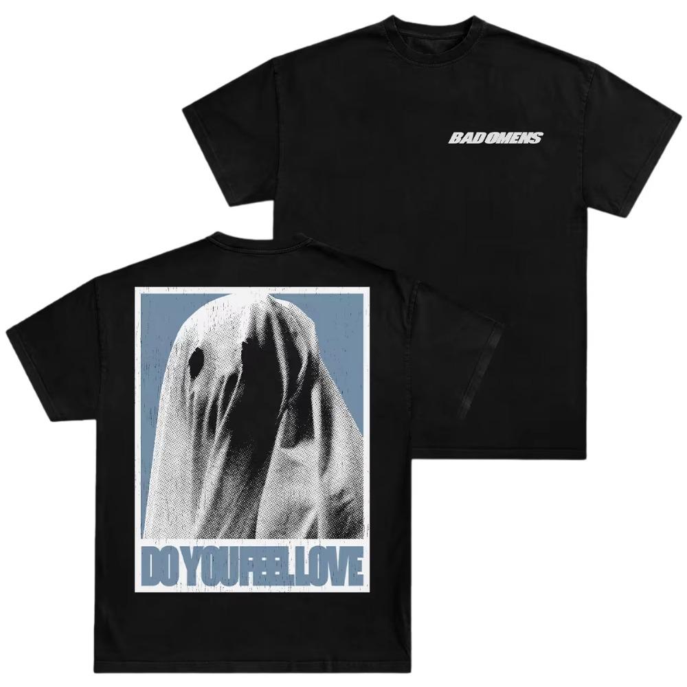 Rock Band Bad Omens Peripheral T-shirt Men and Women Cotton Summer Y2K Clothing Round Neck Short Sleeved T-shirt