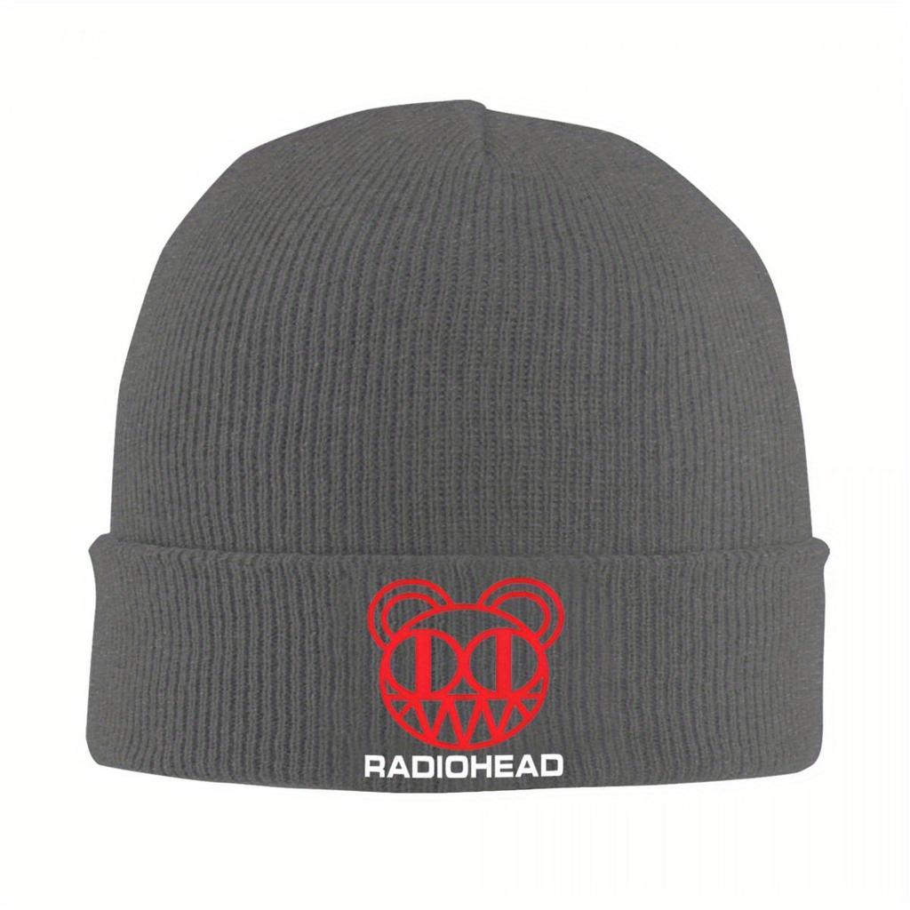The Green Radiohead Knitted Hat Beanies Autumn Winter Hats Warm New Hip Hop Street Rock Band Caps Unisex Women
