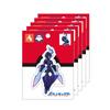Showa Note Pokemon Ceruledge Die-Cut Water-Resistant Stickers 5-Pack Set Japanese Anime Decals