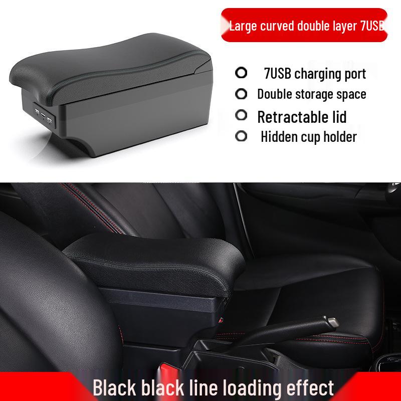 Daihatsu Sirion Overseas Center Console Armrest Storage Box