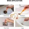Drain Hair Clog Remover Tool Sewer Hair Catcher Pipe Cleaning Tool Effective for Kitchen Sinks Bathroom Tubs and Showers