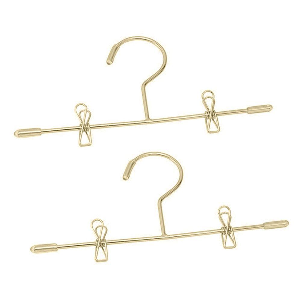 5PCS 75mm/120mm Doll Clothes Hangers Metal Mini Trouser Sock Clips Toy Miniature Hanger  Dollhouse