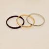 1Pc Women/Girl Jewelry Wedding Band Fashion Ring Wedding Gift Stainless Steel Thin Stackable 2MM
